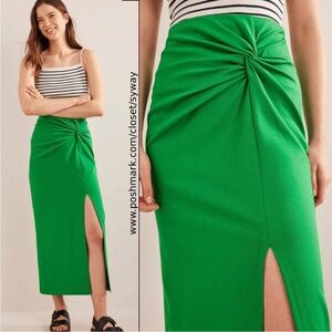 🎉HP🎉 Boden Kelly Green Retro Pin up Midi pencil Skirt XL 16 18